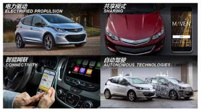 通用汽车：结合四大领域优势 打造未来出行方式